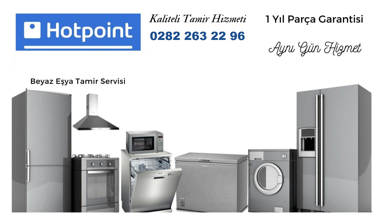 Hotpoint Beyaz Eşya Buzdolabı Çamaşır ve Bulaşık Makinesi Servisi